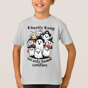 Kinderen Ghostly Gang Shirt Schattigee Trick or tr