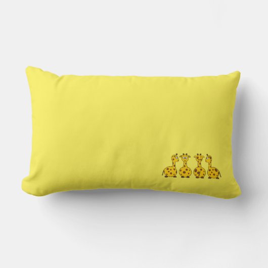 Kinderen Giraffe Kussen (Voorkant)