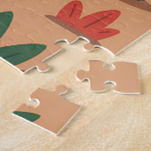 Kinderen Graaftrucks Vliegtuig Kunstpuzzel  Legpuzzel (Zijkant)