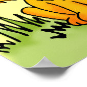 Kinderen grafische leeuw poster (Hoek)