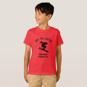 Kinderen Grafische Ski Tee T-shirt (Voorkant volledig)