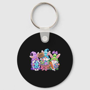 Kinderen Grappig Pasen Shirt Gelukkig Pasen Kabout Sleutelhanger
