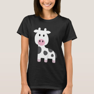 Kinderen Grappige Koe Moe Cute Boerderij Dier Koei T-shirt