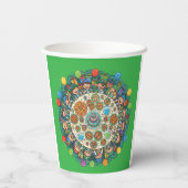 Kinderen Green Pirate Kostuumfeest Papieren Bekers (Achterkant)