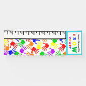 Kinderen Groeigrafiek Spandoek (Horizontaal)