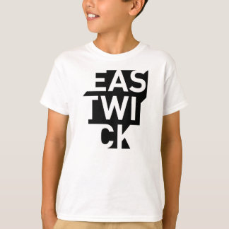 Kinderen Groen-op-zwart Logo T-shirt