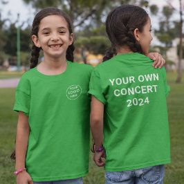 Kinderen Groep Koor Band Muziek Concert T T-shirt