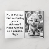 Kinderen groet en kleur krijgen goed snel kaart (Binnenlaag)