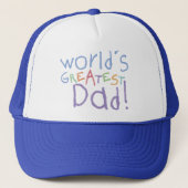 Kinderen Groot pap Trucker Hat Pet (Voorkant)