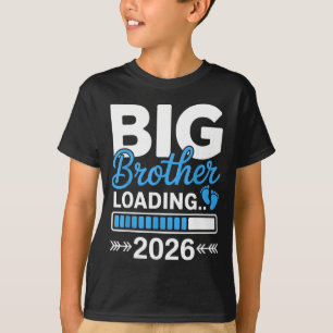 Kinderen grote broer aan het laden 2026, gepromove t-shirt