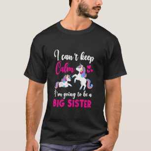 Kinderen Grote Zus Ik Ga Een Grote Zus Zwangerscha T-shirt