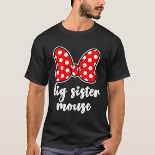 Kinderen Grote Zus Muis Boog Familie Vakantie - Je T-shirt