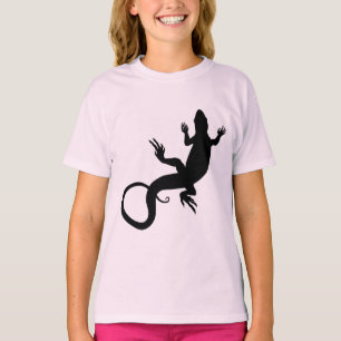 Kinderen hagedis sweatshirt reptiel kunst kids shi