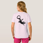 Kinderen hagedis sweatshirt reptiel kunst kids shi (Achterkant volledig)