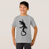 Kinderen hagedis sweatshirt reptiel kunst kids shi (Voorkant volledig)