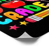 Kinderen Hallo 8e Klas Flamingo Terug Naar School  Poster (Hoek)