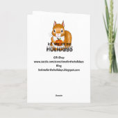 Kinderen Halloween Bat en Kleurplaat Kaart (Achterkant)