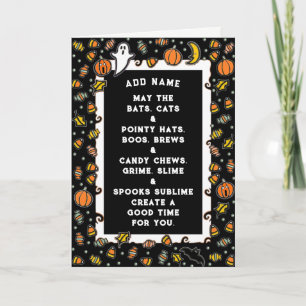 Kinderen Halloween Kaart