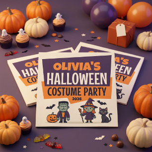 Kinderen Halloween Kostuum Feestje Servet