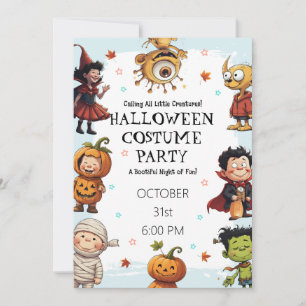 Kinderen Halloween Kostuumfeest Schattig Klein M Kaart