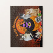 Kinderen Halloween Legpuzzel (Verticaal)
