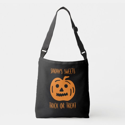 Kinderen Halloween trick or treat canvas tas (Voorkant)