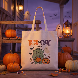 Kinderen Halloween Trick or Treat Tote Bag