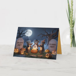Kinderen Halloween Uitnodiging
