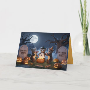 Kinderen Halloween Uitnodiging