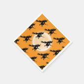 Kinderen Halloween Verjaardag Heks Servet (Hoek)