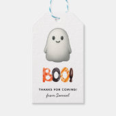 Kinderen Halloween Verjaardag - Little Witch Cadeaulabel (Voorkant)