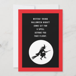 Kinderen Halloween Verjaardag - Little Witch Kaart