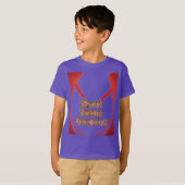 Kinderen Hanes Hakuna Matata Show Respect Sweatshi T-shirt (Voorkant volledig)