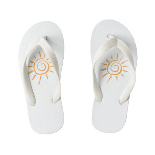 Kinderen Happy Sunshine Slippers - Schattige Zomer Kinder Teenslippers