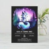 Kinderen Happy Wolf Verjaardag Kaart (Staand voorkant)