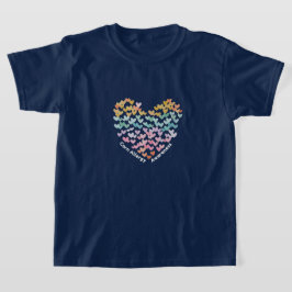 Kinderen Hart Mais Allergie Bewustzijn T-shirt