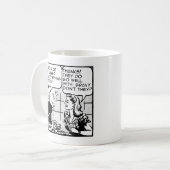 Kinderen Hebben Funny Retro Mok Humor (Voorkant links)