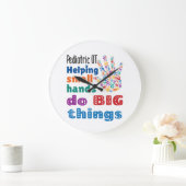 Kinderen helpen kleine handen grote dingen te doen klok (Huis)