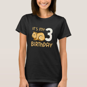 Kinderen Het is mijn 3e verjaardag van mijn 3-jari T-shirt