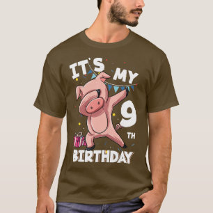 Kinderen Het is mijn 9e verjaardag 9 Jaar Oude Var T-shirt