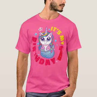 Kinderen Het is mijn eerste verjaardag 1 jaar Unic T-shirt