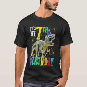 Kinderen Het is mijn zevende verjaardag van 7 jaar T-shirt