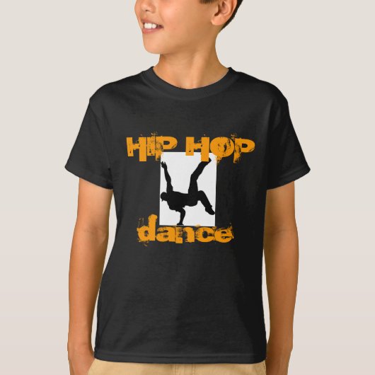 Kinderen Hip Hop T-Shirt (Voorkant)