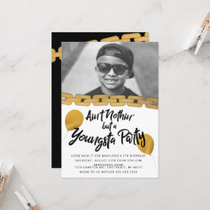 Kinderen Hip Hop Verjaardagsfoto  Kaart