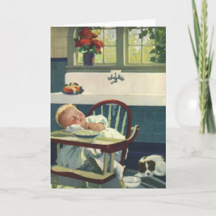 kinderen, hoeszetkamer keuken voor Baby Kaart