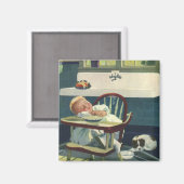 kinderen, hoeszetkamer keuken voor Baby Magneet (Voorkant / Achterkant)