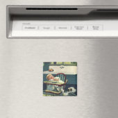 kinderen, hoeszetkamer keuken voor Baby Magneet (Insitu (Vaatwasser))