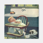 kinderen, hoeszetkamer keuken voor Baby Magneet (Voorkant)