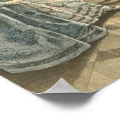 Kinderen, hond die naar de boom kijkt poster (Hoek)