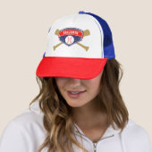 Kinderen Honkbal Gepersonaliseerde Naam Trucker Pet (In situ)